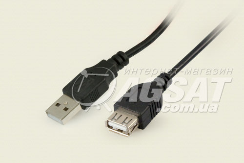 USB-удлинитель,  3m, AM/AF+Ферит, Xeon  фото