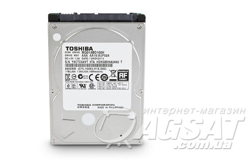 Жесткий диск Toshiba (MQ01ABD100H) - 2.5", 1TB, 32MB, SSHD  фото