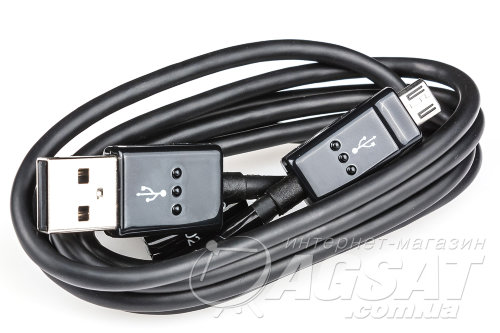 Кабель USB - MicroUSB, 1.1 м, 20AWG фото