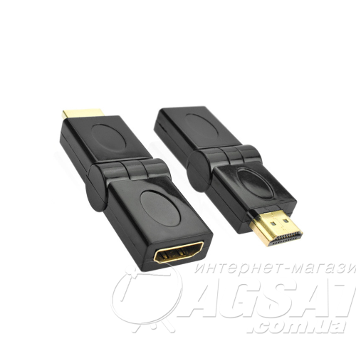 HDMI соединитель поворотный на 180 градусов фото
