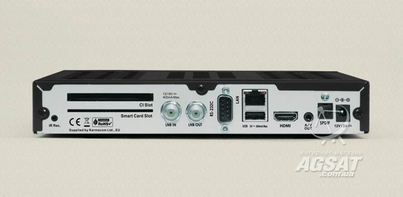 разъемы Optibox Gekko HD разъемы Optibox Gekko HD
