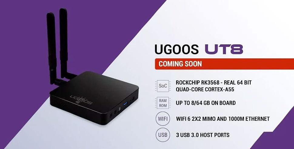 UGOOS UT8 Rockchip RK3568