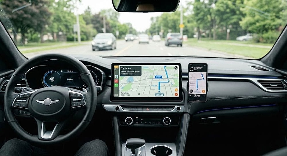 Беспроводной адаптер CarPlay и Android Auto