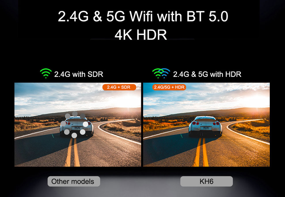 WiFi 2.4GHz / 5GHz