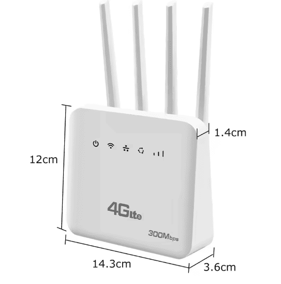 WiFi 6 LTE 4G Router