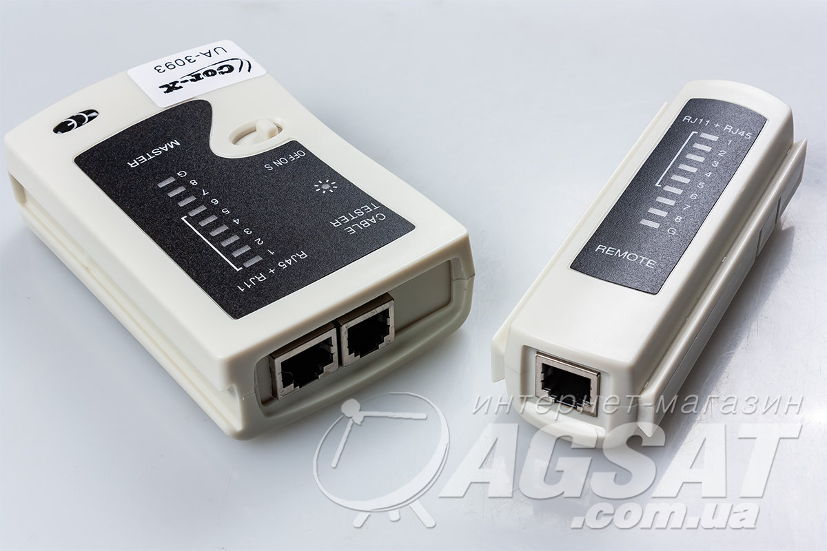 Тестер кабельный RJ-45: цена 222 грн., купить lan тестер RJ45 в Киеве