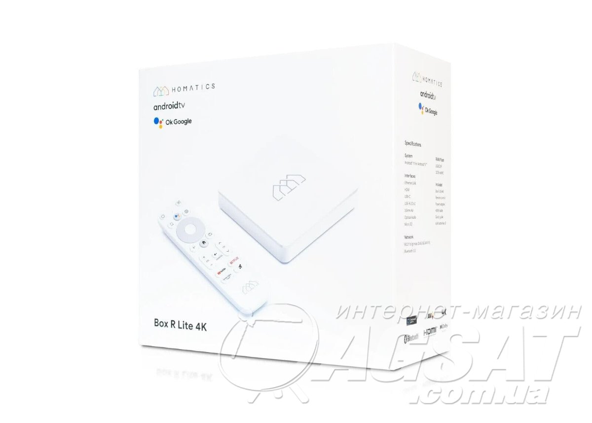 Homatics Box Rhd Homatics Box R Lite: 4K видео, Dolby Vision, Android TV | Устройство ...