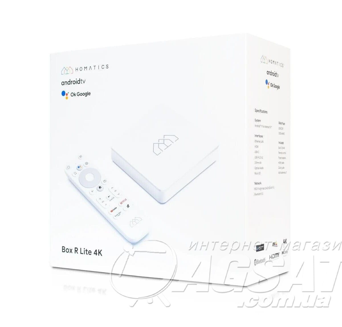 Homatics Box Rhd Homatics Box R Lite: 4K видео, Dolby Vision, Android TV | Устройство ...