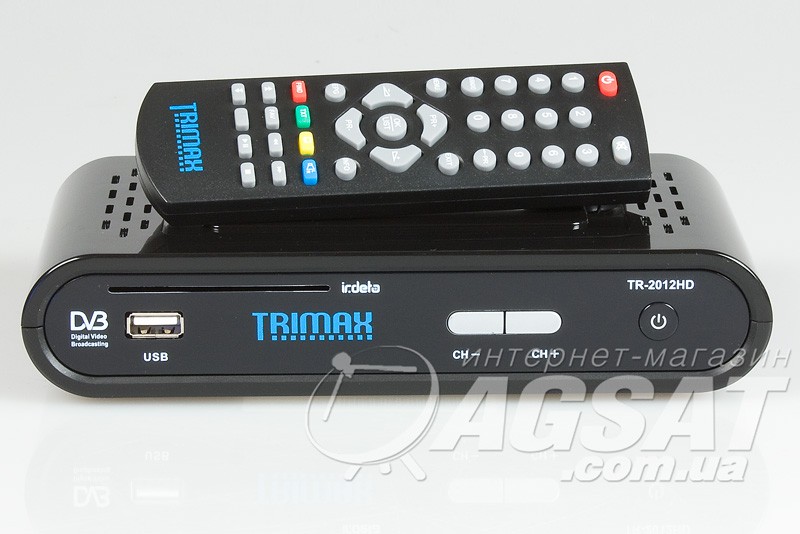 Цифровой эфирный DVB-T2 ресивер Trimax TR-2012HD+
