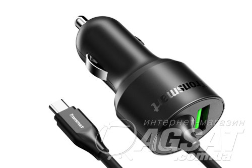 Tronsmart CCTA, 33W, USB(VoltIQ, Quick Charge 3.0) + USB Type-C фото