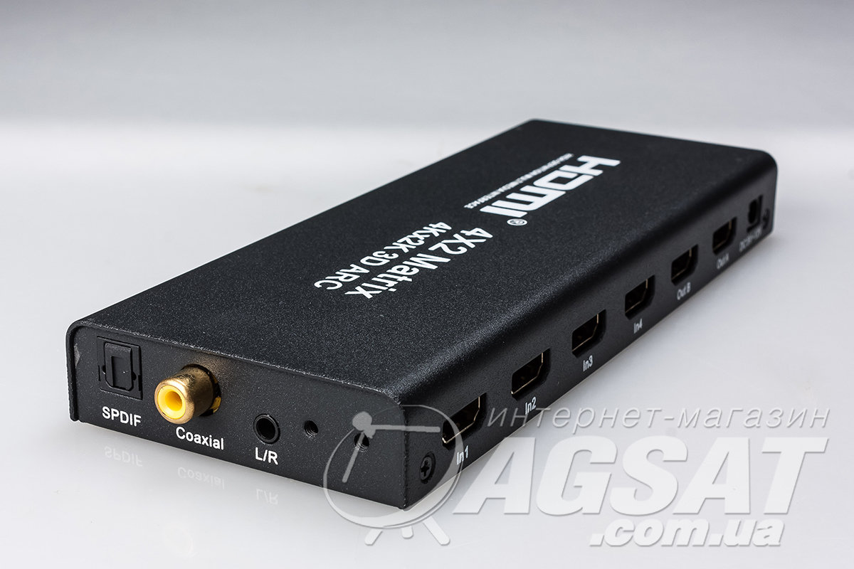 Матричный коммутатор HDMI Matrix HD-M442A 4x2: цена 3 306 грн., купить ...