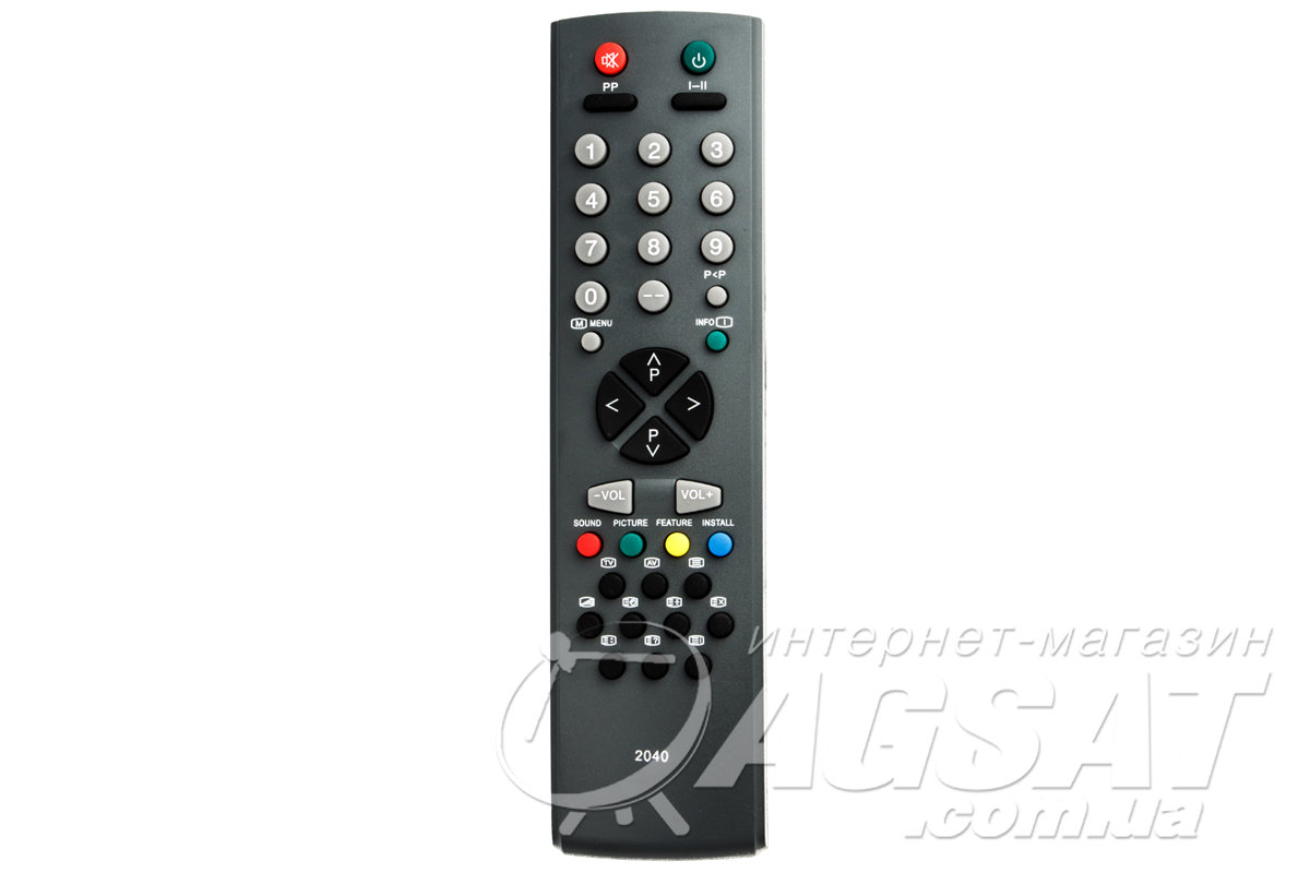 Купить пульт для телевизора RAINFORD: Пульт RAINFORD 2040 Grey в Agsat ...