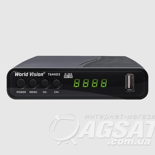 Приставка Т2 World Vision T644D2 FM - сучасний мультимедійний