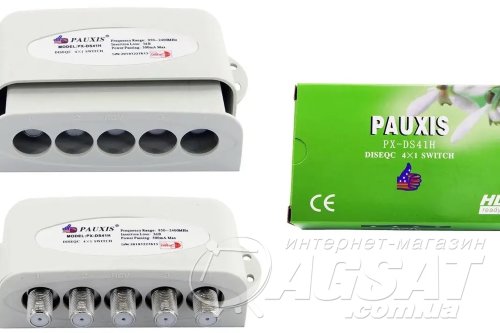 DiSEqC 2.0(1.0) 4x1 PAUXIS в кожухе