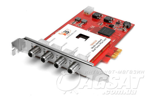 TBS6522 Multi-standard Dual Tuner PCIe Card