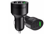 Tronsmart C3PTA, 42W, 2xUSB (VoltIQ) + USB (Quick Charge 3.0) фото