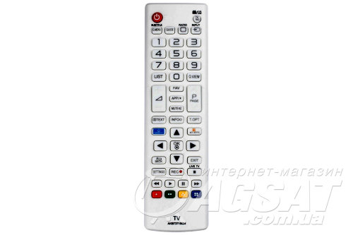 Пульт для телевизора LG AKB73715634 SMART TV, белый фото