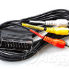 Шнур SCART-3RCA (in / out) 1m Шнур SCART-3RCA (in / out) 1m