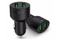 Tronsmart CC2TF, 36W, 2xUSB (Quick Charge 3.0, VoltIQ) фото