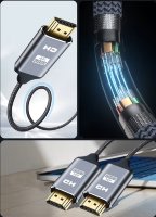 HDMI кабель 1 м HDMI 2.0 4K 60 Гц High Speed фото
