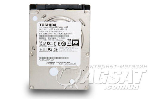 Жорсткий диск Toshiba (MQ01ABF050H) - 2.5 ", 500GB, 32MB, SSHD фото
