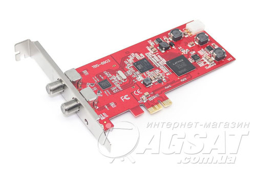 TBS6903 Professional DVB-S2 Dual Tuner PCIe Card фото