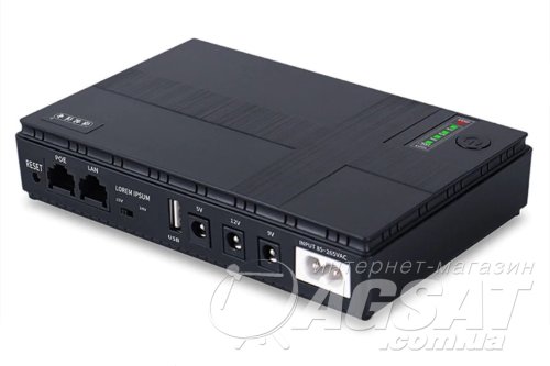 Mini UPS 10400 mA для роутера DC1018P