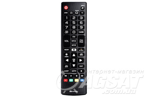 Пульт для телевизора LG AKB74475401 SMART TV короткий корпус фото