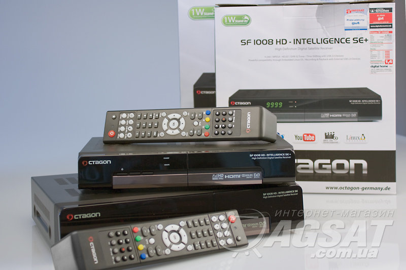 Octagon Sf 1008 G Se+ Hd Intelligence www.agsat.com.ua