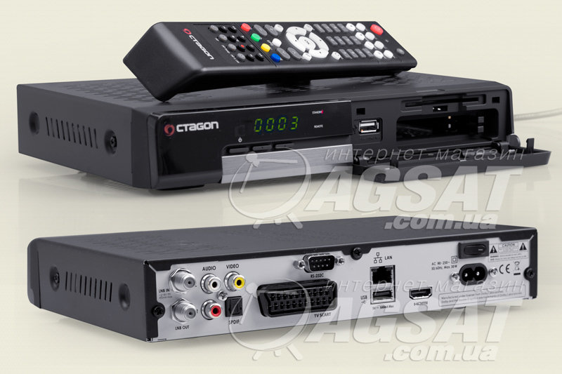 Octagon Sf 1008 G Se+ Hd Intelligence www.agsat.com.ua