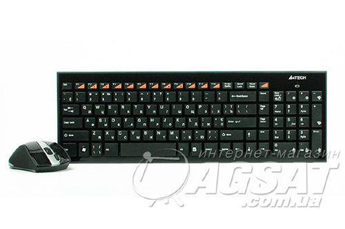 A4Tech 9500H - комплект клавіатура + миша фото