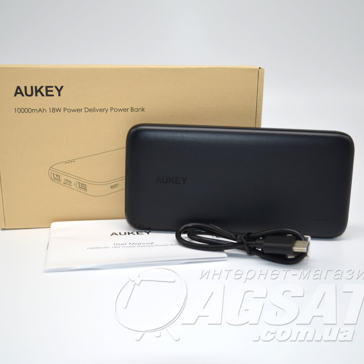AUKEY PB-N73S Powerbank 10000 mAh: цена 549 грн., купить Повер банк ...