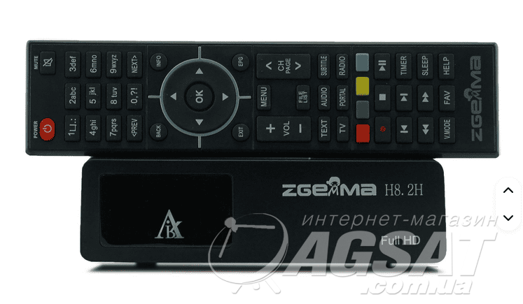 Спутниковый ресивер Zgemma H8.2H Combo (DVB-S2X + DVB-T2/C) на Enigma2