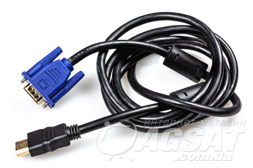 HDMI to VGA - кабель для підключення монітора фото