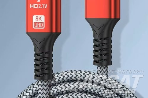 HDMI кабель 1,5 м Red Gold HDMI 2.1 8K