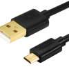 Кабель Tronsmart MUS01 Premium USB Cable 0.3m With Gold-Plated Connectors Black Кабель Tronsmart MUS01 Premium USB Cable 0.3m With Gold-Plated Connectors Black