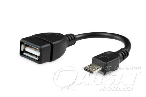 USB-OTG шнур Atcom, 12 см фото