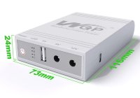 Бесперебойник Mini DC UPS для роутера WGP-103 10400mAh (USB/DC 9V/12V) фото