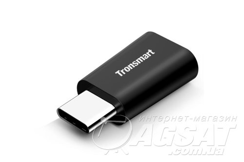 Tronsmart CTMF Адаптер Type-C - Micro-B 2.0 black фото