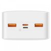 Powerbank 30000mAh Baseus Bipow Digital Display 20W White Powerbank 30000mAh Baseus Bipow Digital Display 20W White