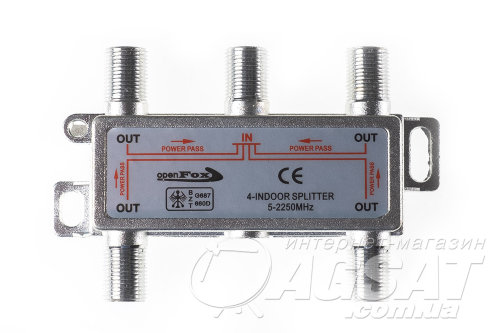 SAT Split 4 way Openfox 5 - 2250МГц фото