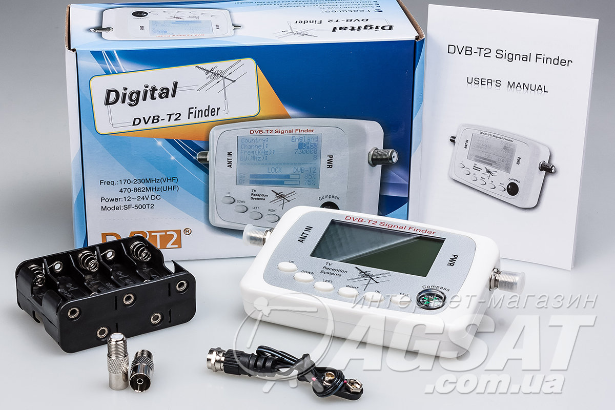 Прибор для настройки ТВ антенн Clonik SF-500Т2: цена 1 350 грн., купить ...
