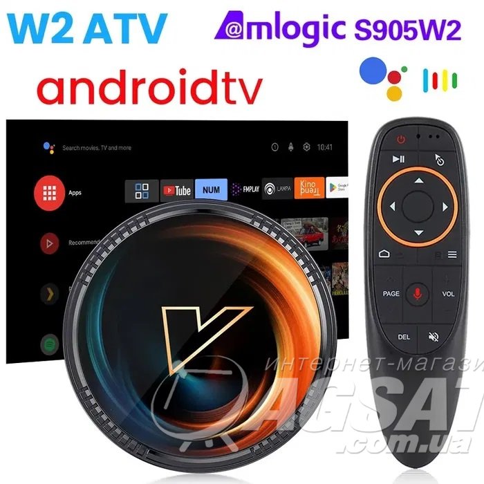 Android TV приставка Vontar W2: цена, купить Vontar W2 2/16Gb