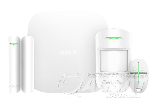 Комплект сигнализации Ajax StarterKit (белый) фото