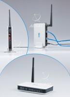 GLOBO GXR-300- роутер 4-Port, WiFi 54 Mbps фото