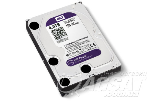 Жесткий диск WD (WD4NPURZ) - 3.5", 4TB, 64Mb фото