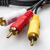AV кабель перехідник miniJack 3.5 - 3 x RCA , 1.0м AV кабель перехідник miniJack 3.5 - 3 x RCA , 1.0м