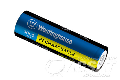 Аккумулятор Westinghouse Li-ion 18650 3,7V, 3000mAh, shrink фото