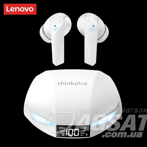 Беспроводные наушники Lenovo XT53 White фото