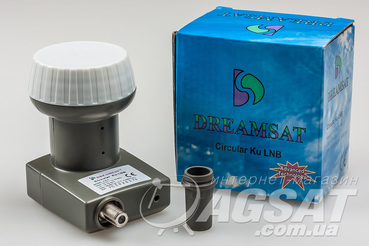 SINGLE Circular Dreamsat Fl4-C - Конвертор круговой поляризации. Цена ...